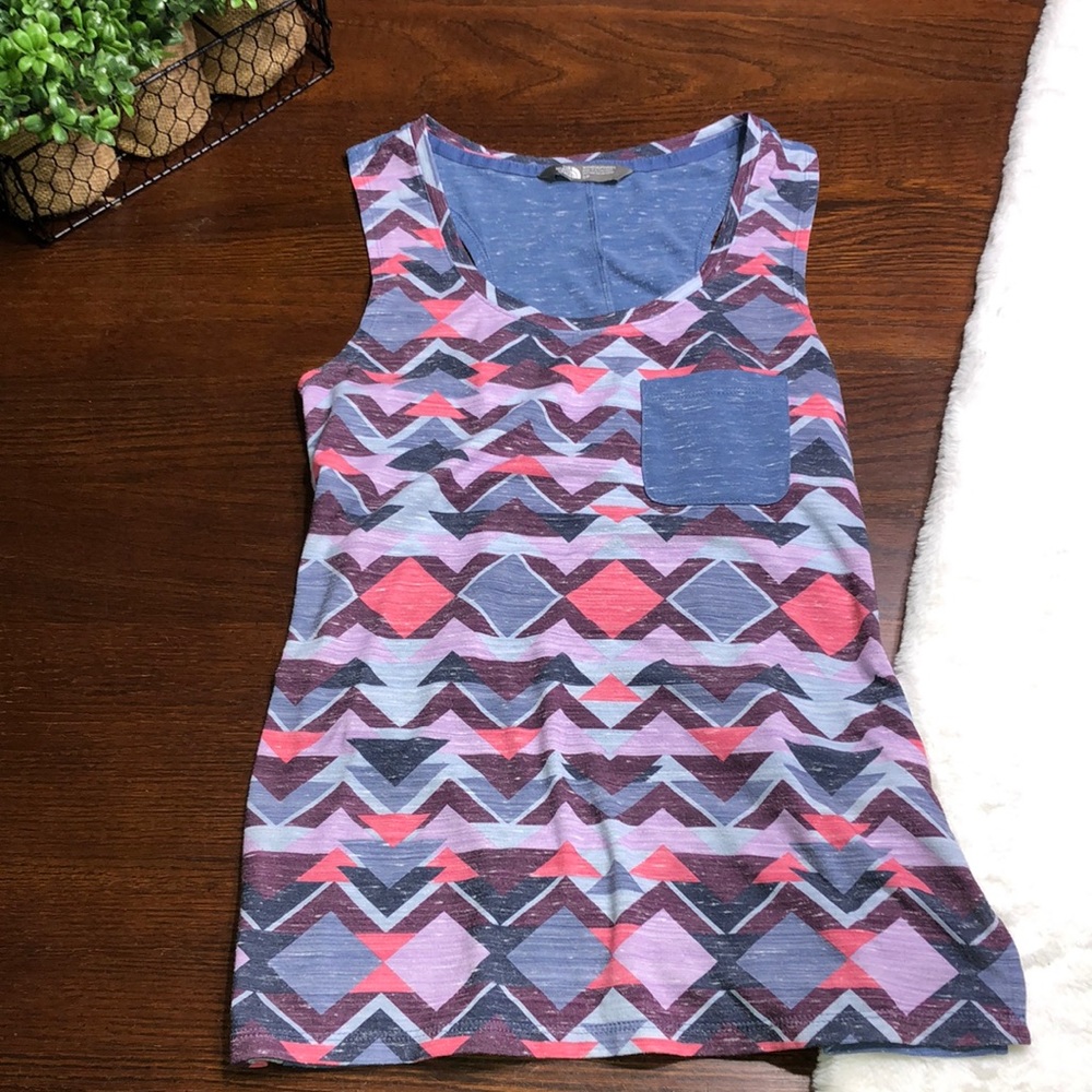 TheNorthFace Aztec printed tank-top size small